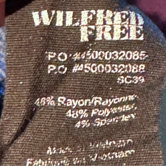 Wilfred Free Aritzia Bruni Women’s Sleeveless Bodycon Tank Dress Marled Blue XS - Picture 8 of 11